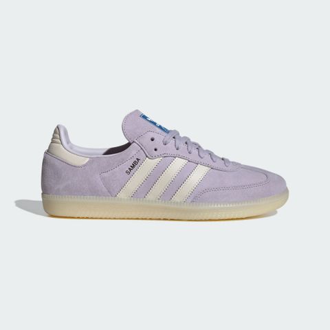 【ADIDAS】SAMBA OG 休閒鞋 男鞋 紫色-IG6176