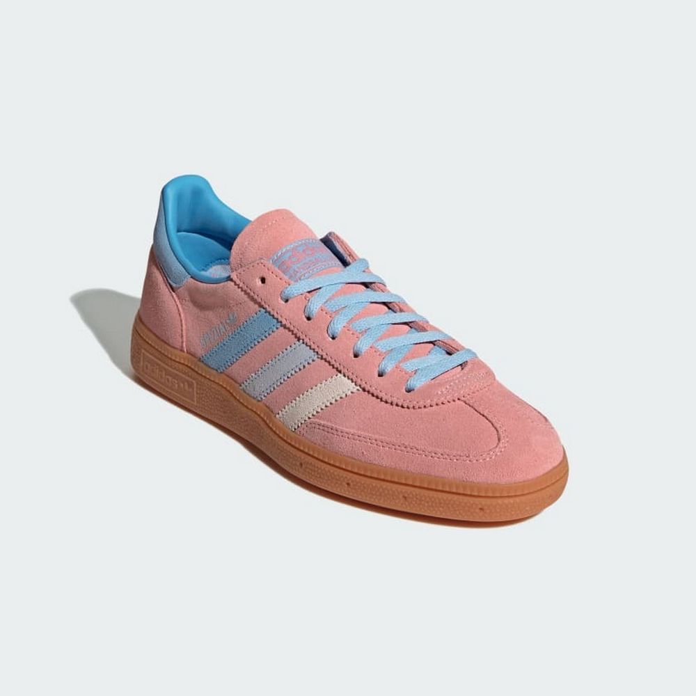 ADIDAS 愛迪達 【ADIDAS】HANDBALL SPEZIAL W 休閒鞋 女鞋 粉藍色-IG1974