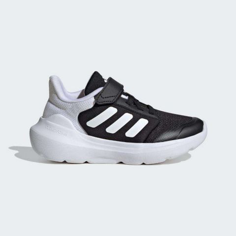 ADIDAS 愛迪達 【ADIDAS】Tensaur Run 3.0 EL C 跑步鞋 中大童 童鞋 白黑色-IE5983