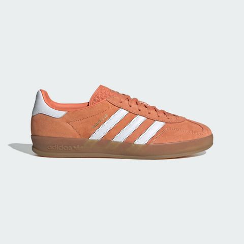 ADIDAS 愛迪達 【ADIDAS】GAZELLE INDOOR 休閒鞋 男 橘色-JI2586