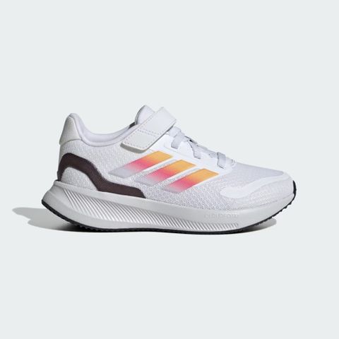 ADIDAS 愛迪達 【ADIDAS】RUNFALCON 5 EL C 跑步鞋 中大童 童鞋 白色-IE8582