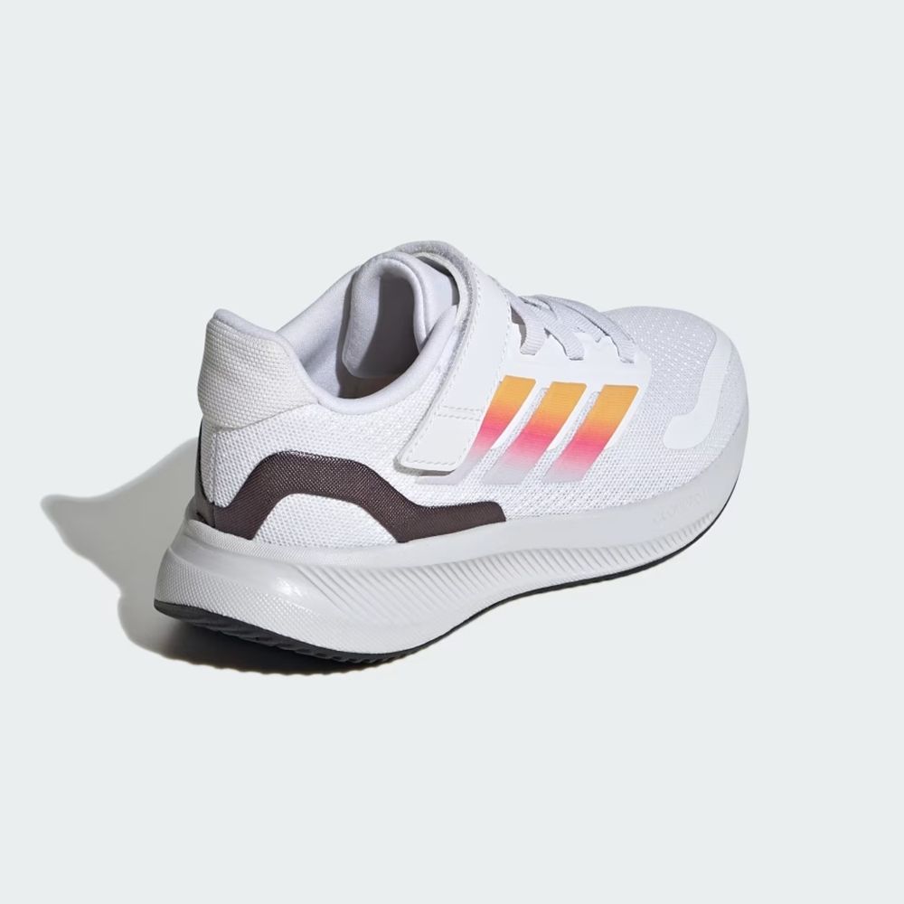 ADIDAS 愛迪達 【ADIDAS】RUNFALCON 5 EL C 跑步鞋 中大童 童鞋 白色-IE8582