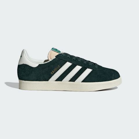 ADIDAS 愛迪達 【ADIDAS】GAZELLE 休閒鞋 男鞋 深綠色-IF9655