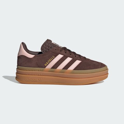 ADIDAS 愛迪達 【ADIDAS】GAZELLE BOLD W 休閒鞋 女鞋 咖粉色-JI0326