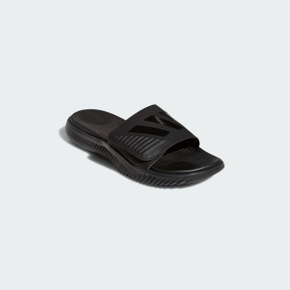 ADIDAS 愛迪達 【ADIDAS】ALPHABOUNCE SLIDE Slipper 拖鞋 男鞋 黑色-B41720