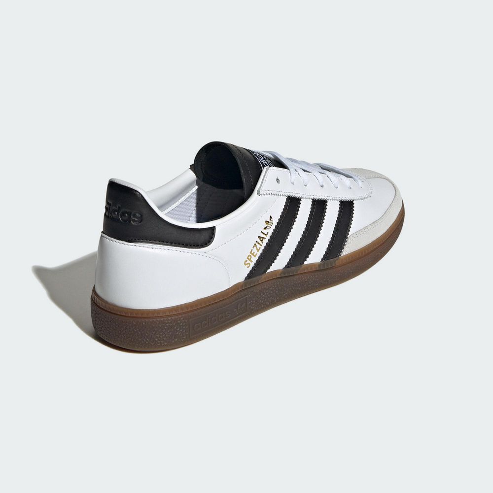 ADIDAS 愛迪達 【ADIDAS】HANDBALL SPEZIAL 休閒鞋 男鞋 白黑色-IE3403