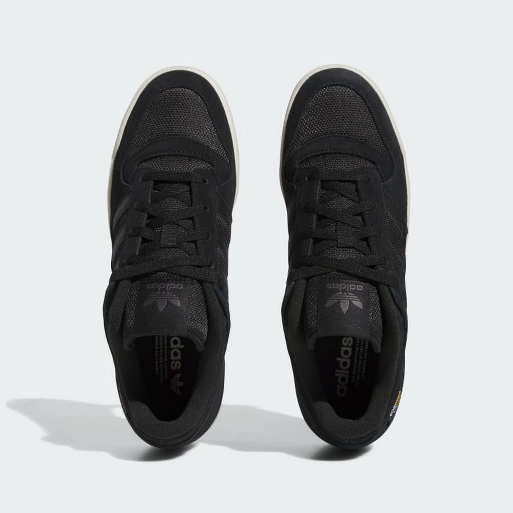 ADIDAS 愛迪達 【ADIDAS】FORUM LOW CL 休閒鞋 男鞋 黑色-IE7203