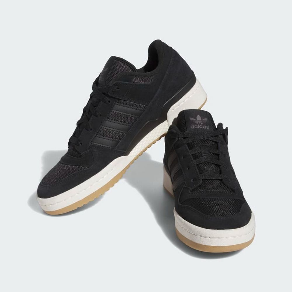 ADIDAS 愛迪達 【ADIDAS】FORUM LOW CL 休閒鞋 男鞋 黑色-IE7203