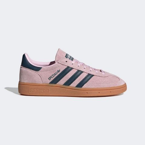 adidas 愛迪達 HANDBALL SPEZIAL W 休閒鞋 女鞋 粉紅 深藍-IF6561