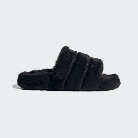 【ADIDAS】ADILETTE ESSENTIAL  W Slipper 拖鞋 女鞋 黑色-IF3964