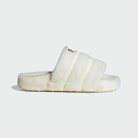 【ADIDAS】ADILETTE ESSENTIAL  W Slipper 拖鞋 女鞋 白色-IF3965