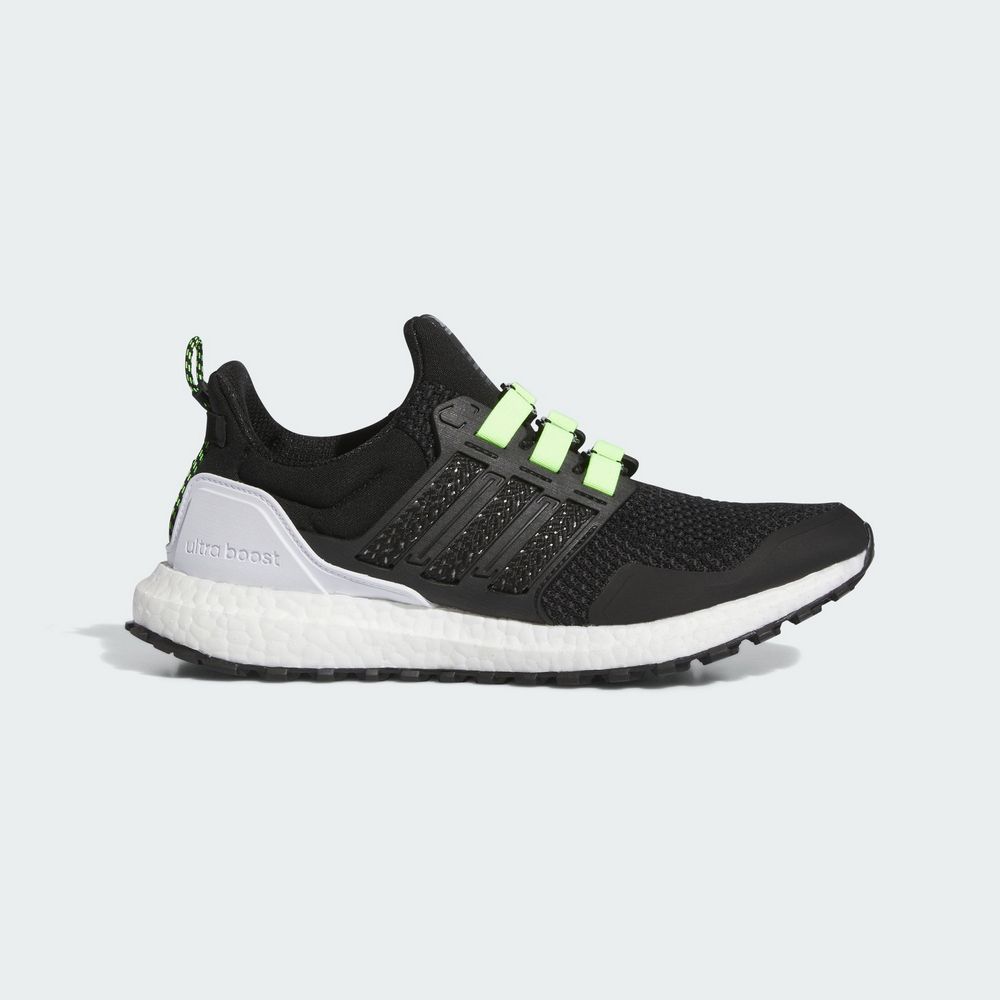  【ADIDAS】ULTRABOOST 1.0 ATR 跑步鞋 男鞋 黑 螢光綠-IG3088