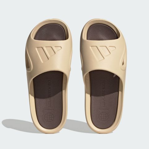 ADIDAS 愛迪達 【ADIDAS】ADICANE SLIDE Slipper 拖鞋 男鞋 女鞋 奶茶-HP9415