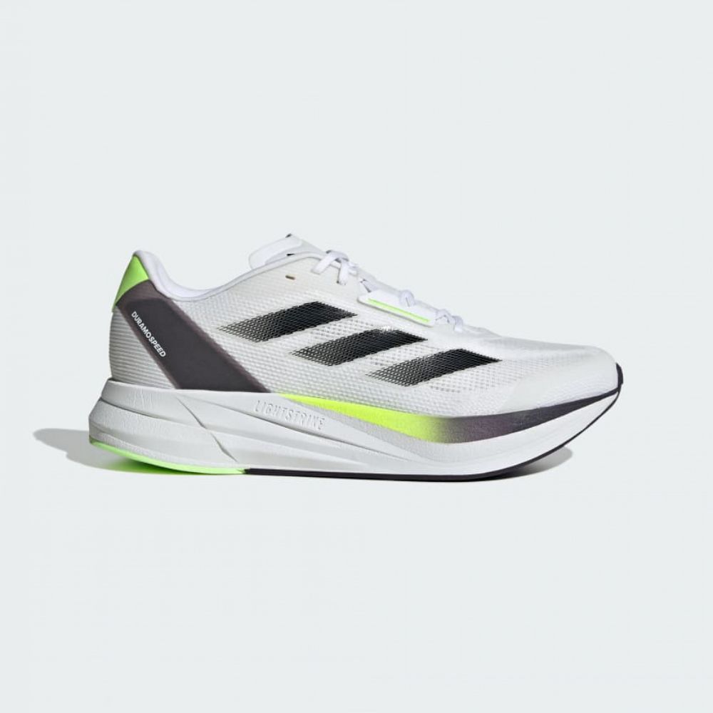 ADIDAS 愛迪達 DURAMO SPEED M 跑步鞋 男鞋 白黑-ID8356