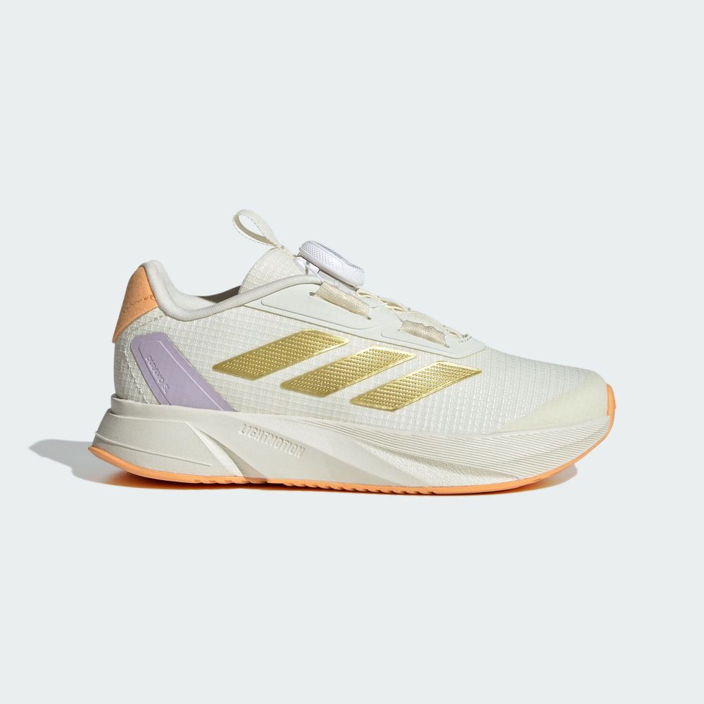 adidas 愛迪達 CNY新年 X DURAMO SL BOA K 跑步鞋 童鞋 中童鞋 大童鞋 旋鈕式 米金紫-IE0916