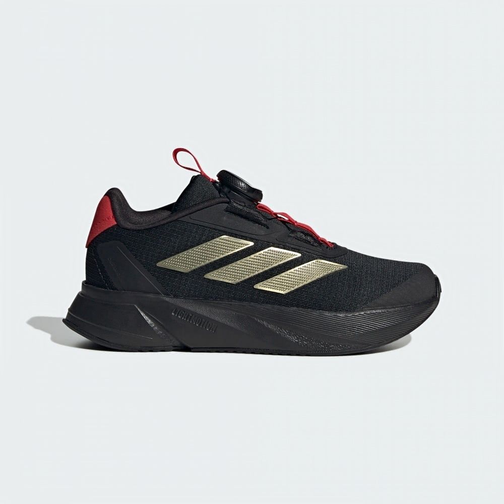 adidas 愛迪達 CNY新年 X DURAMO SL BOA K 跑步鞋 童鞋 大童鞋 旋鈕式 黑紅金-IE0920