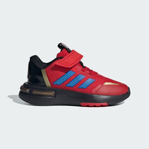 【ADIDAS】MARVEL 鋼鐵俠 X RACER 跑步鞋 童鞋 中童鞋 大童鞋 紅黑-IG3559