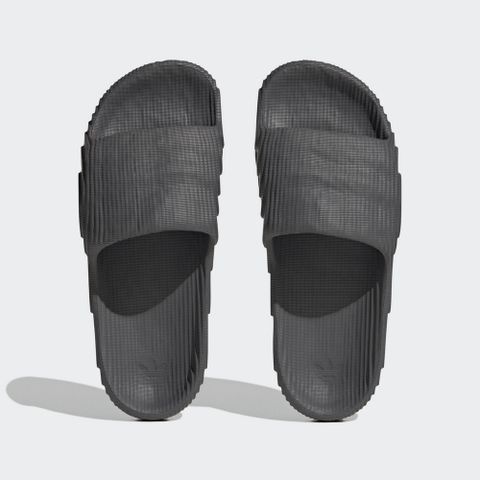 ADIDAS 愛迪達 ADILETTE 22 Slipper 男鞋 女鞋 深灰色 運動拖鞋-HP6522