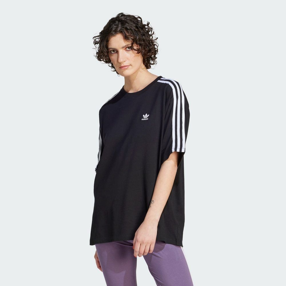 ADIDAS 愛迪達 【ADIDAS】3S TEE OS 短袖上衣 女-IK4055