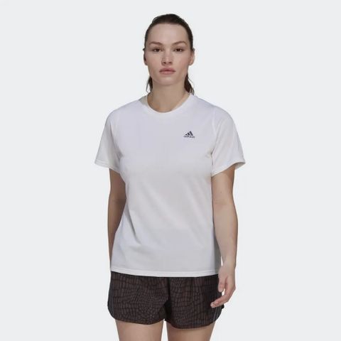 ADIDAS 愛迪達 【ADIDAS】RI 3B TEE 女 短袖上衣-HK9133