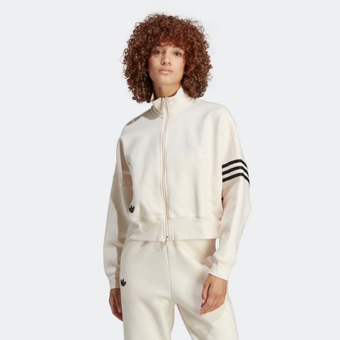 ADIDAS 愛迪達 【ADIDAS】TRACKTOP 女 休閒外套-IB7316