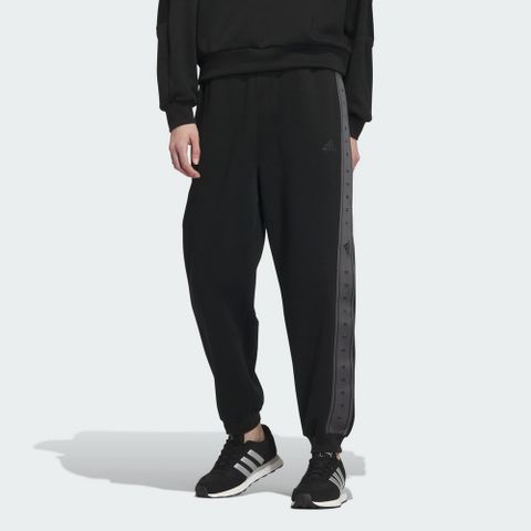 ADIDAS 愛迪達 【ADIDAS】WORD PANT 長褲 女 黑色-IK9885