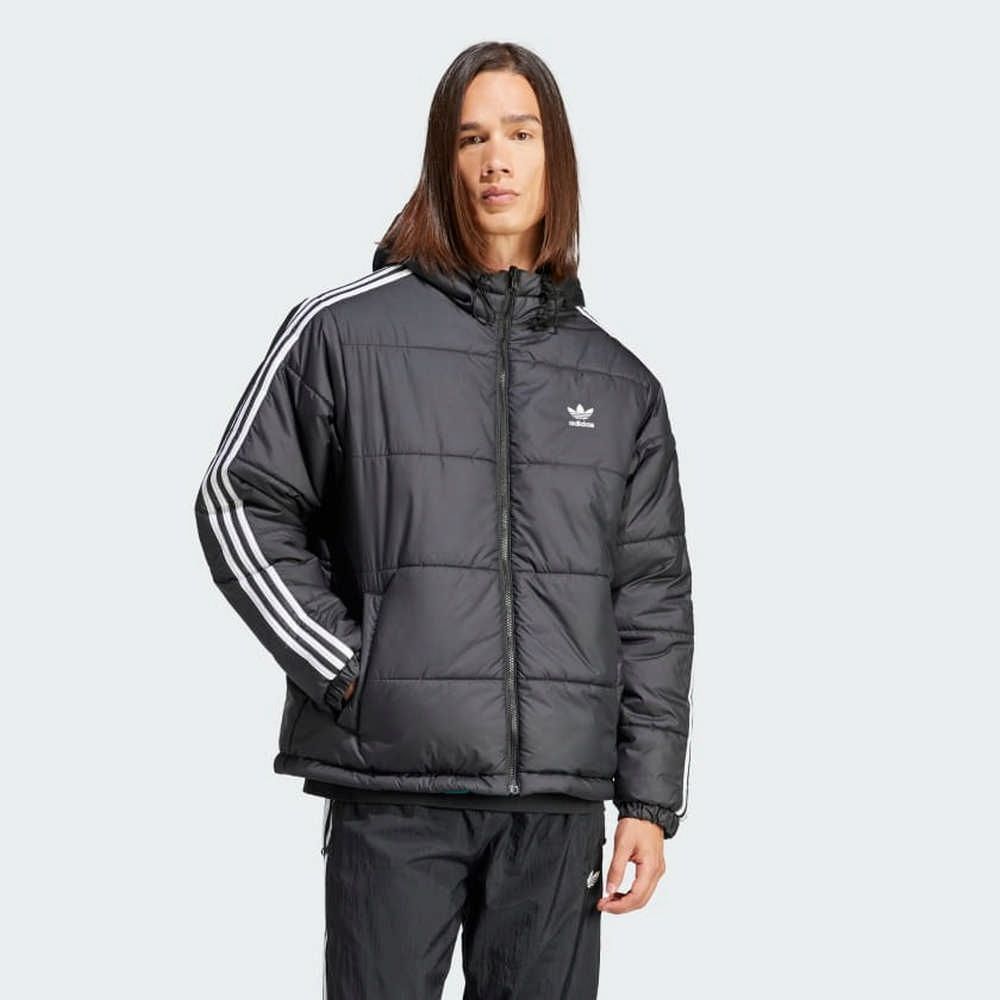 ADIDAS 愛迪達 【ADIDAS】ADIC REV JKT 舖棉外套 男 黑色-HZ0690