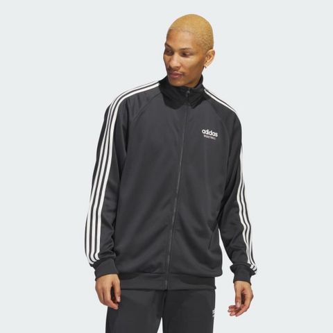 ADIDAS 愛迪達 【ADIDAS】SELECT JKT 休閒外套 男 黑色-IL2189