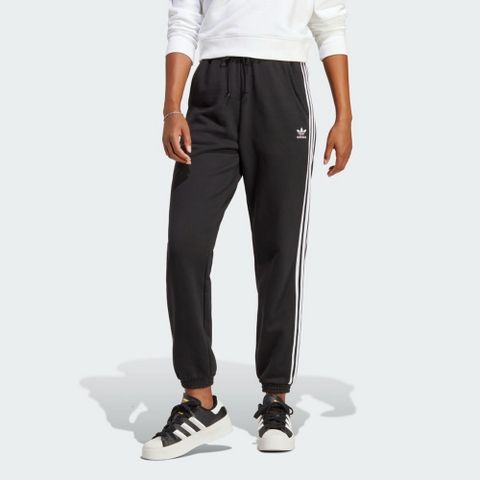 ADIDAS 愛迪達 【ADIDAS】JOGGER PANTS 長褲 女 黑色-IB7457