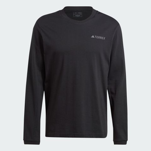 【ADIDAS】XPL LOGO LS 長袖上衣 男 黑色-IN4615