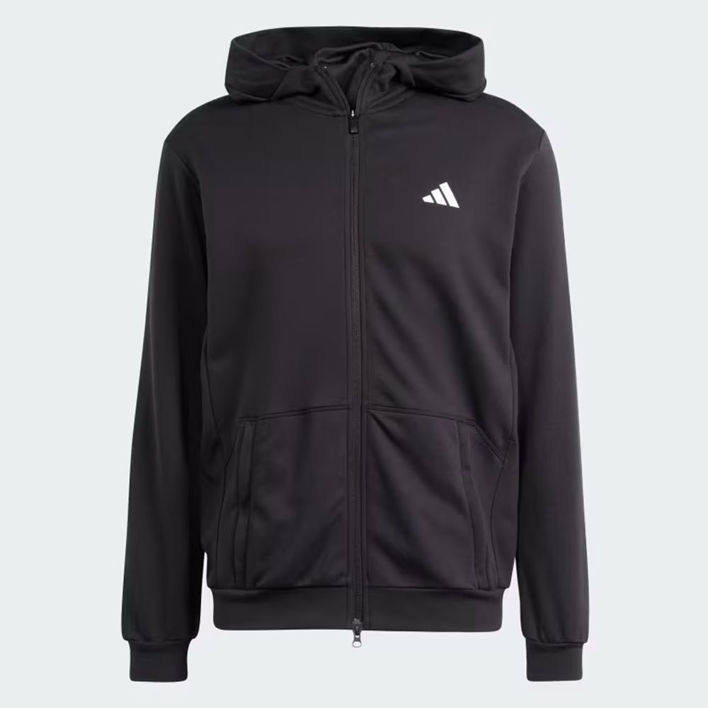 adidas 愛迪達 【ADIDAS】WO DK TOP 連帽上衣 男 黑色-IT4308