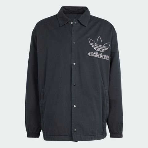 ADIDAS 愛迪達 【ADIDAS】OUTL TREF JKT 休閒外套 男 黑色-IU2371