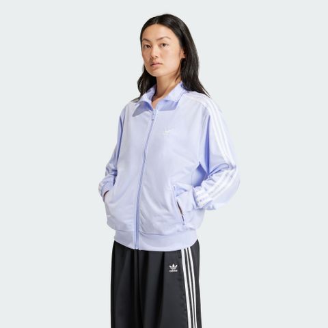 ADIDAS 愛迪達 【ADIDAS】FIREBIRD TT 休閒外套 女 紫色-IP0613