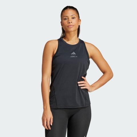 【ADIDAS】W LM G TK 背心上衣 女 黑色-IX7982
