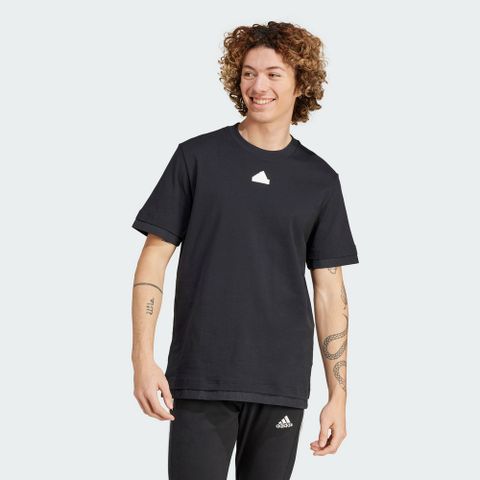 ADIDAS 愛迪達 【ADIDAS】M CE Q2 PR TEE 短袖上衣 男 黑色-IN3711