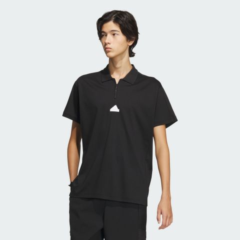 ADIDAS 愛迪達 TH COOL POLO 短袖POLO 男 黑色-IT3934