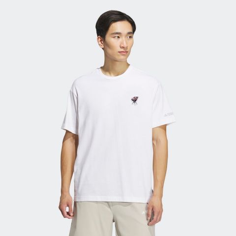 【ADIDAS】TRX GFX SS TEE 短袖上衣 男 白色-IS0297