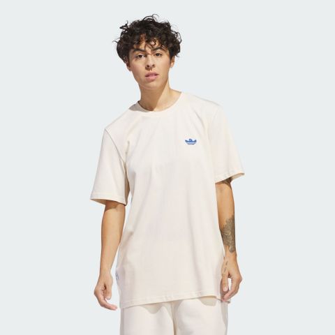 【ADIDAS】SHMOO FTHR TEE 短袖上衣 男 白色-IU0103