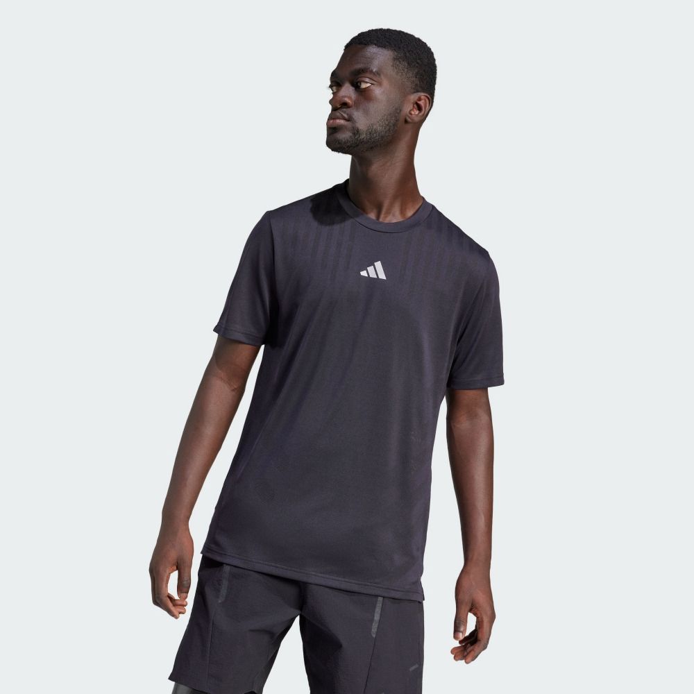  【ADIDAS】HIIT AIRCHI TEE 短袖上衣 男 黑色-IX5374