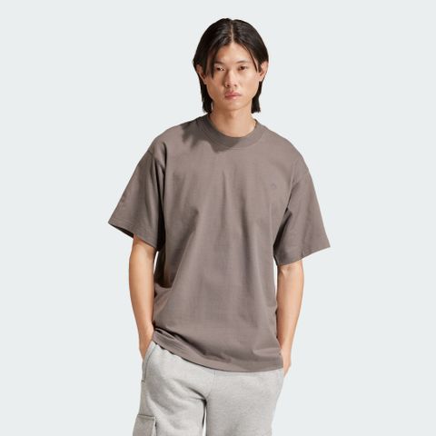 【ADIDAS】C Tee 短袖上衣 男 咖啡色-IP2770