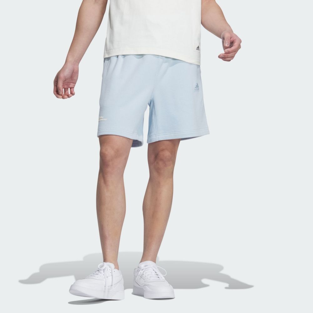  【ADIDAS】ST FL KN SHORTS 短褲 男 藍色-IT3931