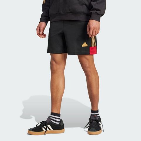 【ADIDAS】M TIRO NTPK SHO 短褲 男 黑色-IW8868