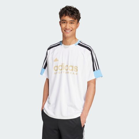 ADIDAS 愛迪達 M TIRO NTPK TEE 短袖上衣 男 白色-IY4496