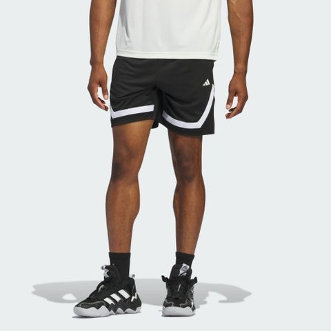 【ADIDAS】PRO BLOCK SHORT 短褲 男 黑色-IX1850