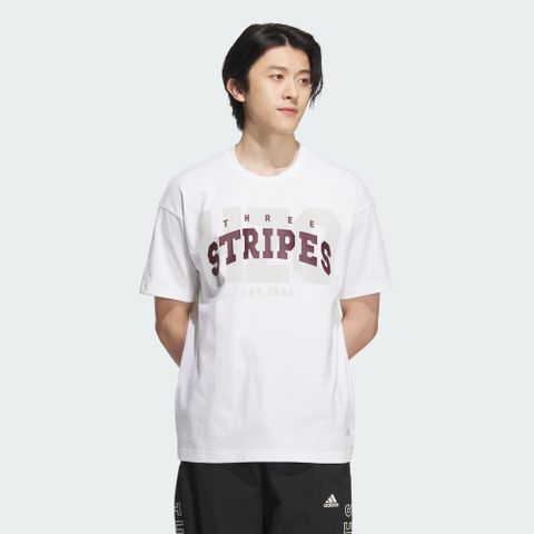 【ADIDAS】CLG S/S TEE 短袖上衣 男 白色-JG8542