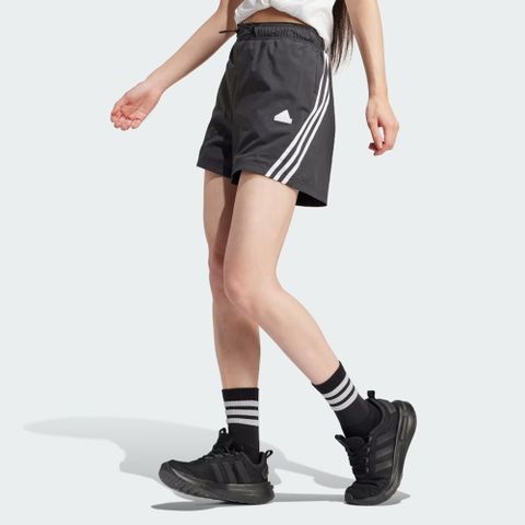 ADIDAS 愛迪達 【ADIDAS】W FI 3S WVN SHO 短褲 女 黑色-IP1568