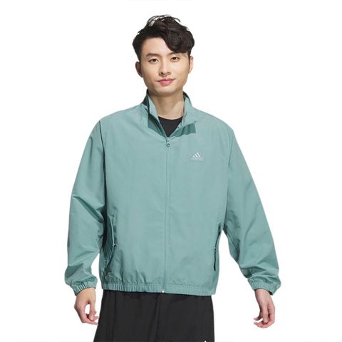 ADIDAS 愛迪達 【ADIDAS】ST WVJKT 休閒外套 中 綠色-JI6658