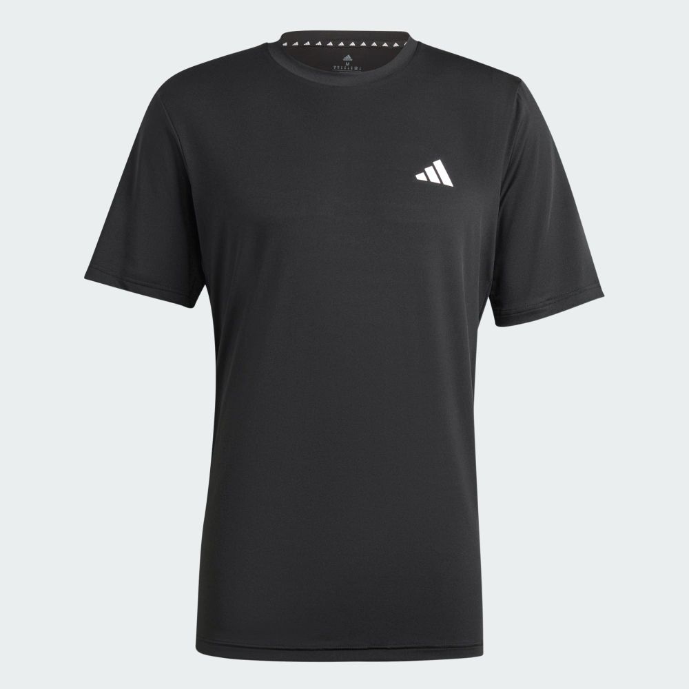 ADIDAS 愛迪達 【ADIDAS】TR-ES STRETCH T 短袖上衣 男 黑色-IC7413