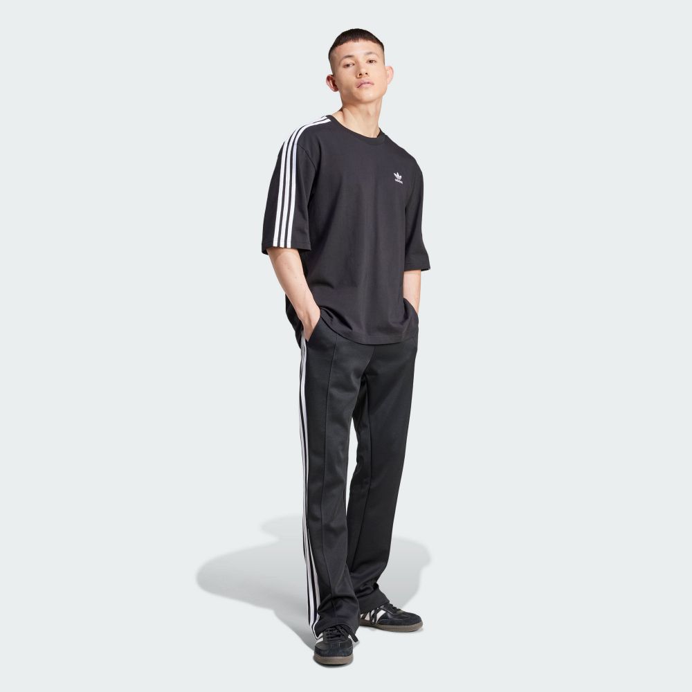 ADIDAS 愛迪達 【ADIDAS】Oversize tee 短袖上衣 男 黑色-IZ1832