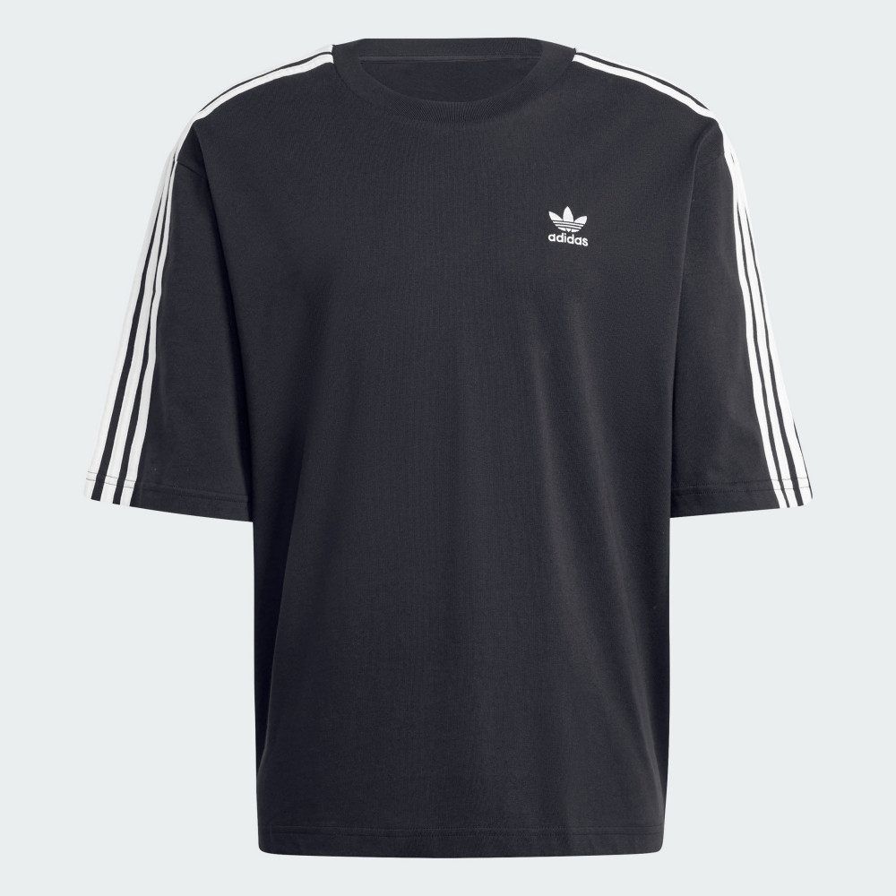 ADIDAS 愛迪達 【ADIDAS】Oversize tee 短袖上衣 男 黑色-IZ1832